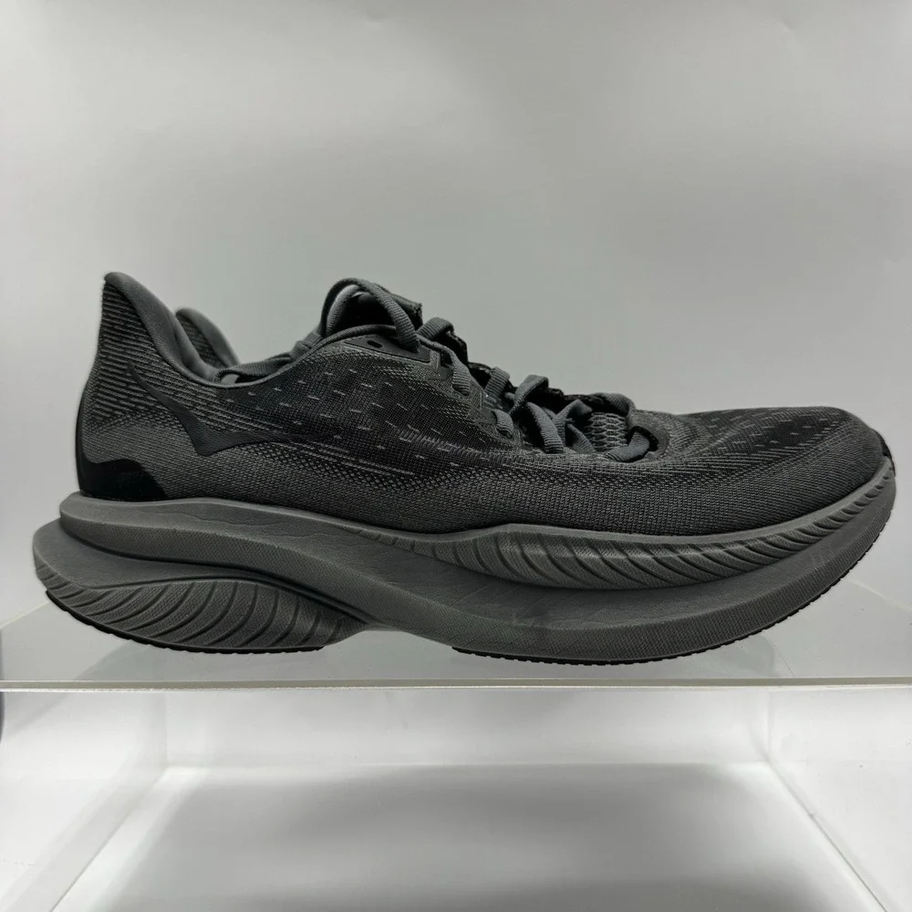 Hoka One One Mach 6 LA Running Shoes Black 1164032 BBLC Men's Size 10